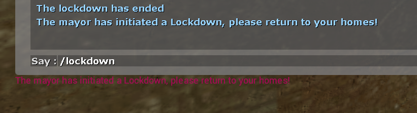 mayor lockdown