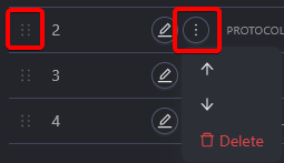 routing rule how to сhange position